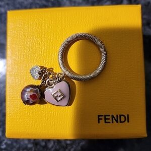 Fendi Charm Ring